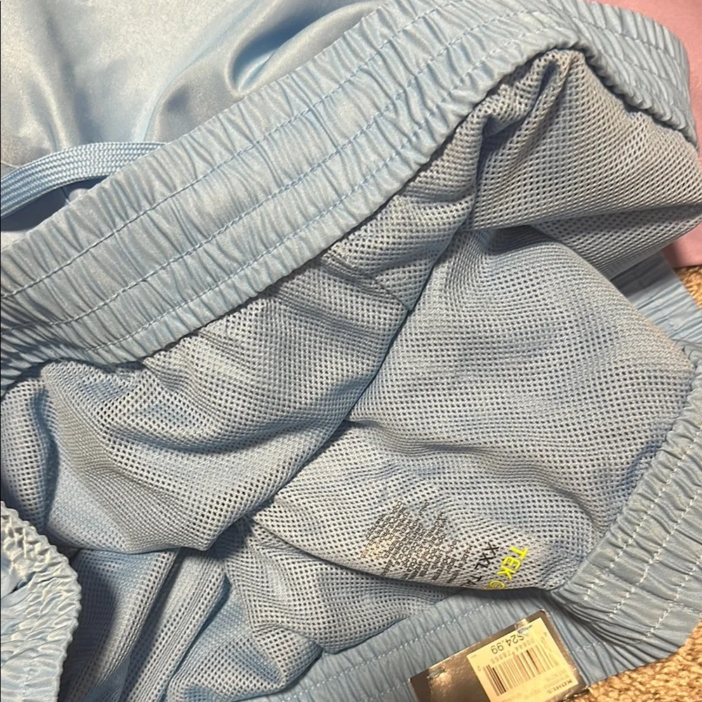 NWT‎ Mens Tek Gear XXL TALL 2XLT Purple/Blue Swim Trunk Mesh Lined LOT OF TWO
